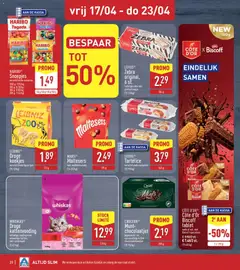 Aldi folder week 16 - Voorbeeld van een folder van Aldi, geldig van 13.04.2026 | Pagina: 20 | Producten: Pepermunt, Cake, Munt, Melk