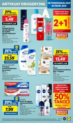 Lidl Gazetka od 28.07.2025 | Strona: 53 | Produkty: Tesori d'oriente, Szampon, Krem, Antyperspirant