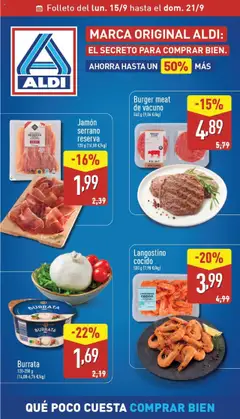 Vista previa Aldi folleto Baleares válido desde el 15.09.2025