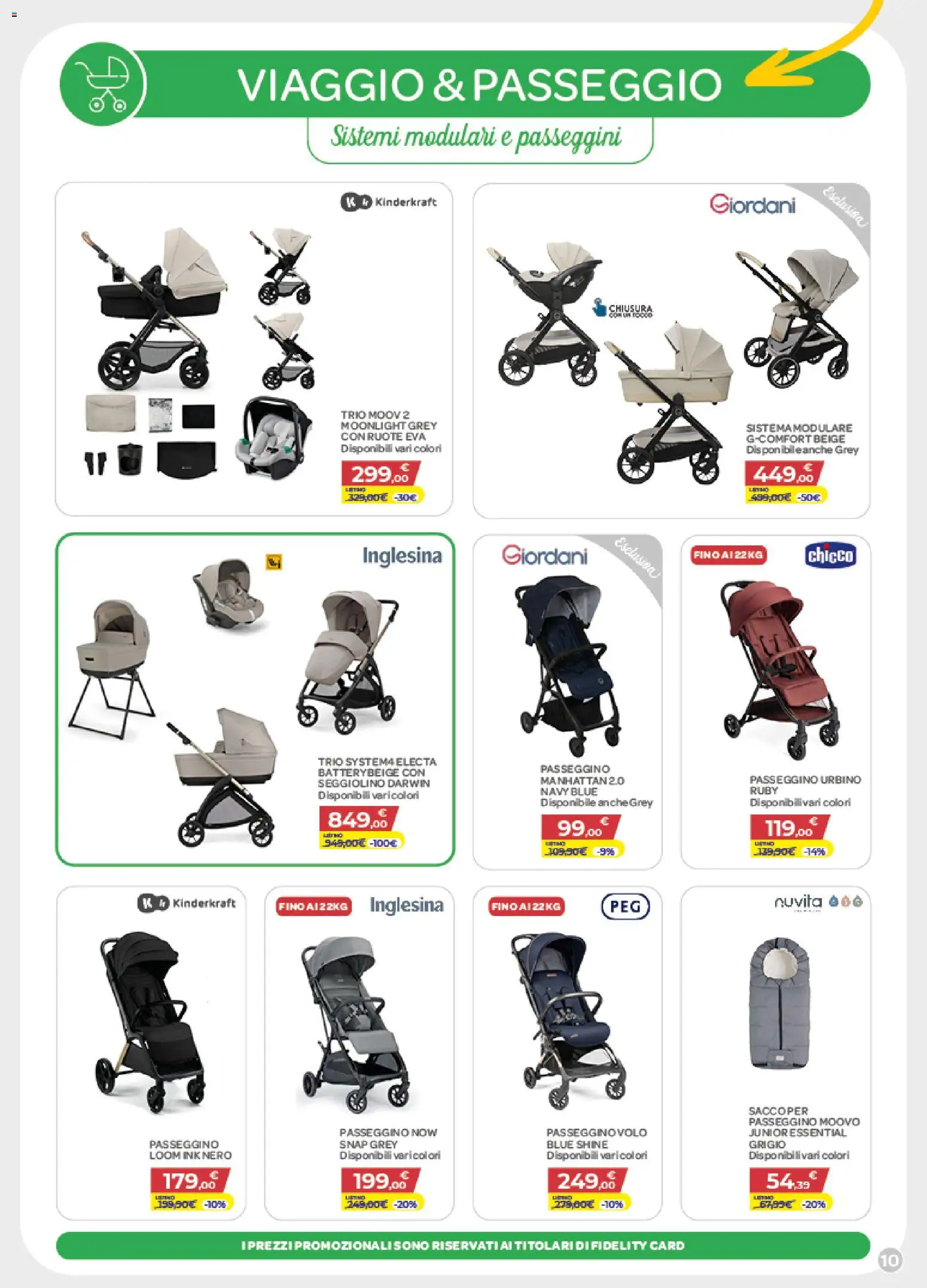 Volantino Bimbo store del 05.02.2026 | Pagina: 10 | Prodotti: Passeggino, Seggiolino