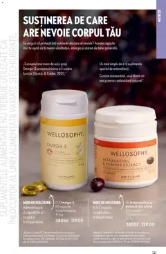 Ofertele Oriflame valabile de la 21.01.2026 | Pagină: 121 | Produse: Afine, Chaussures de ski, Mici, Apă