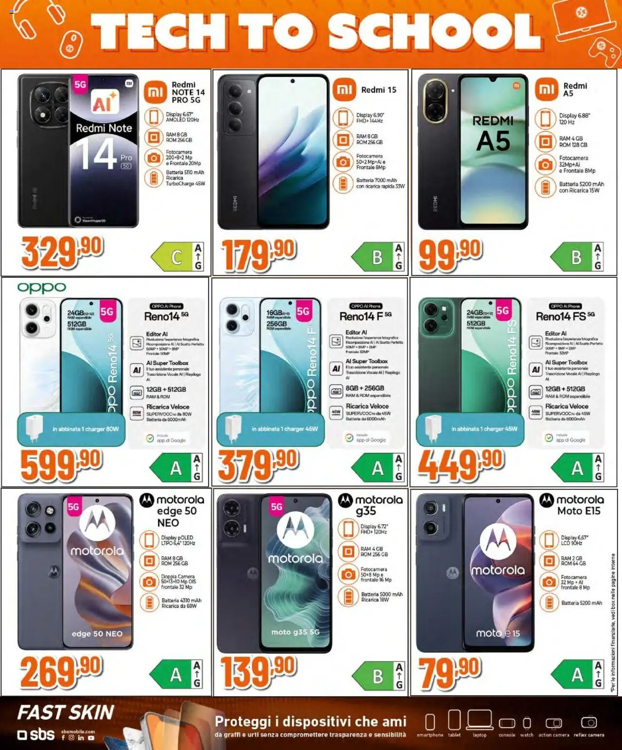 Volantino Expert del 06.09.2025 | Pagina: 3 | Prodotti: Smartphone, Laptop, Fotocamera, Batteria