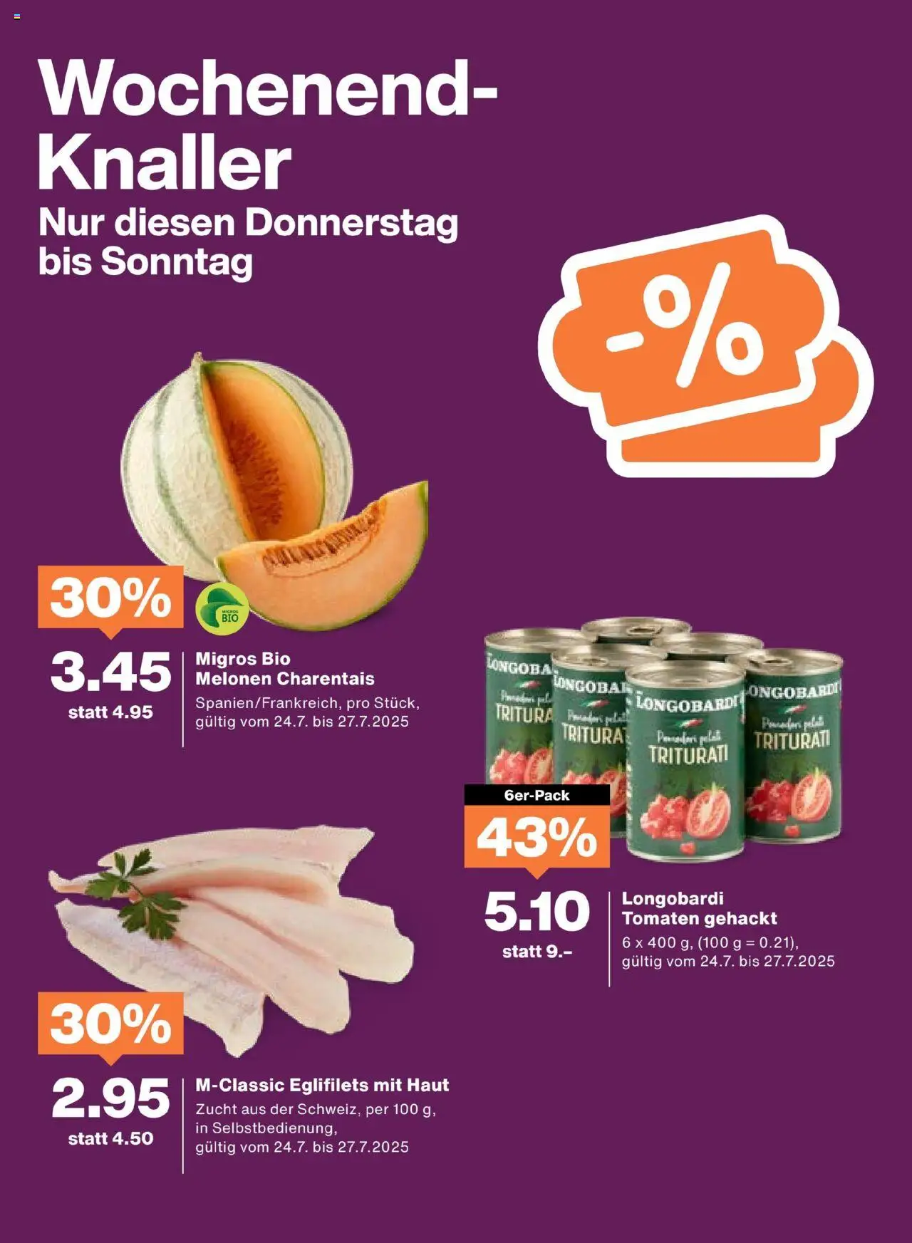 Migros Aktionen ab 22.07.2025 | Seite: 20 | Produkte: Tomaten