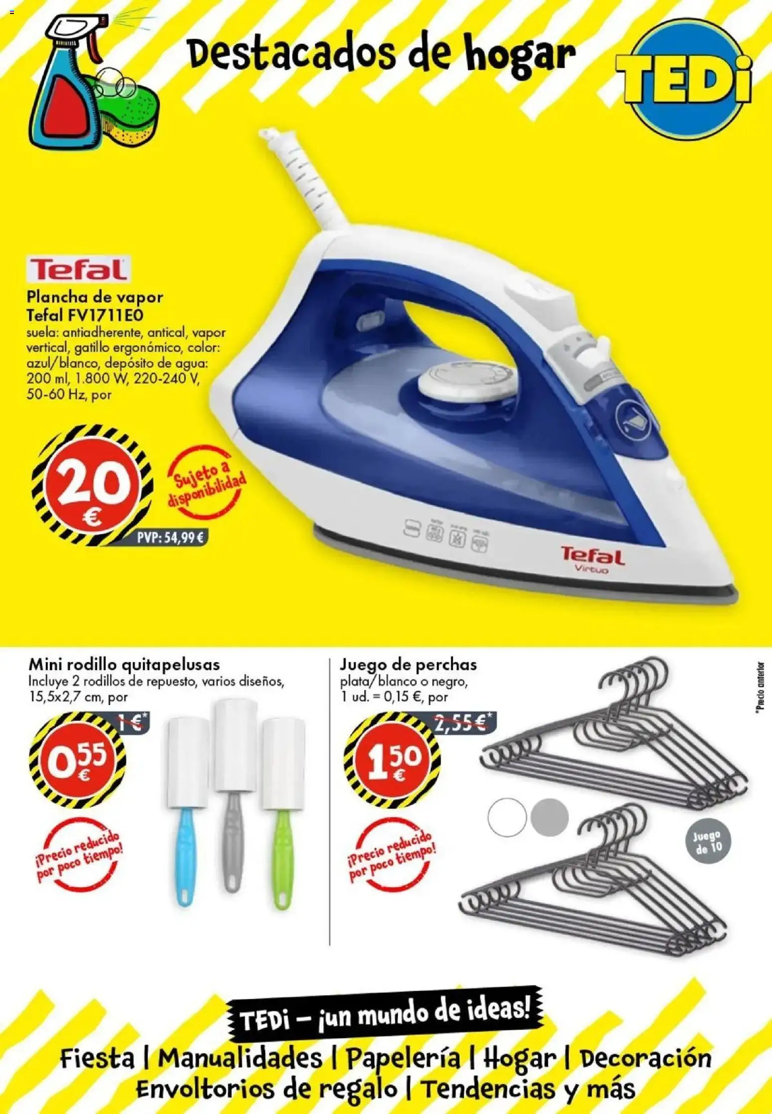 TEDi - Nueva apertura │ válido desde el 06.03.2026 | Página: 9 | Productos: Plancha, Table pliante