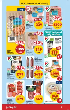 KARÁT CSIRKEMELL SONKA, bors ízű bevonattal szeletelt 100 g - amely érvényes a következő dátumtól: 26.02.2026 | Oldal: 4