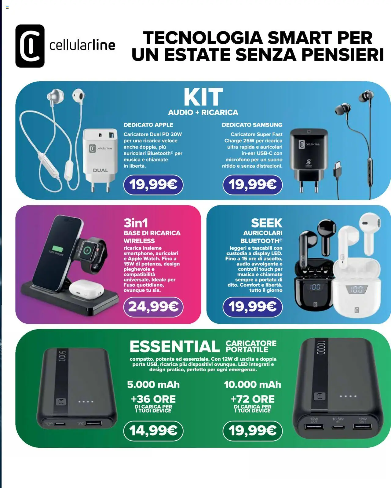 Volantino Euronics del 31.07.2025 | Pagina: 11 | Prodotti: Auricolari, Audio, Microfono, Samsung