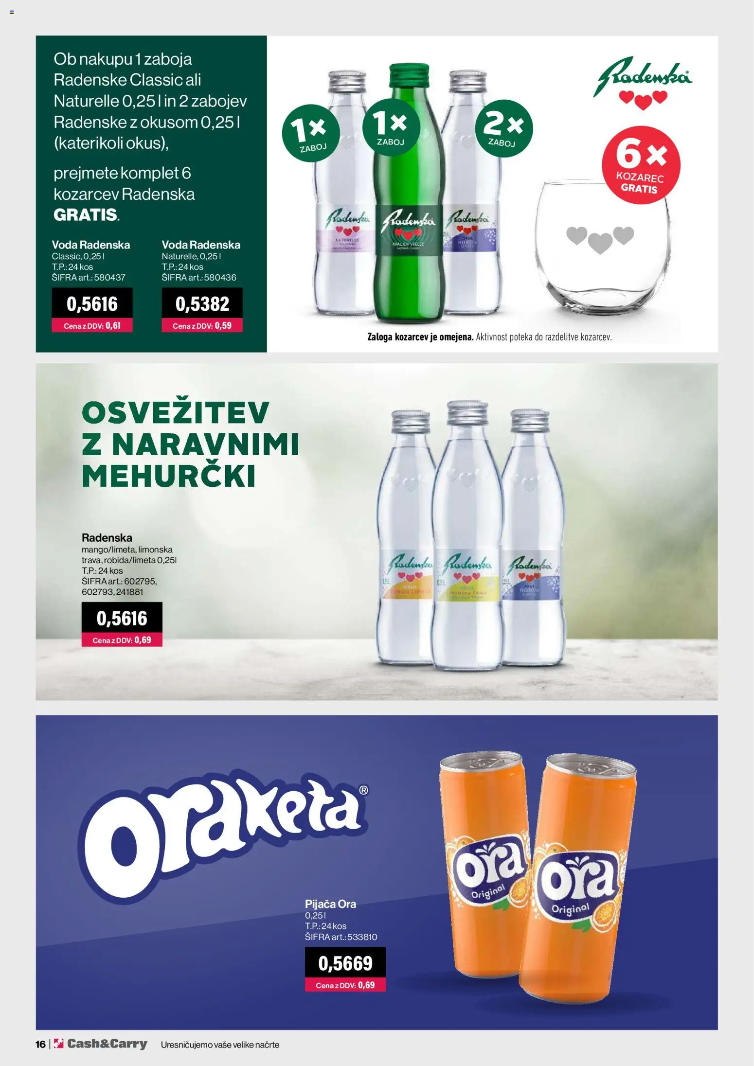 Novi Mercator katalog ponudbe – veljaven od 01.01.2026 | Stran: 16
