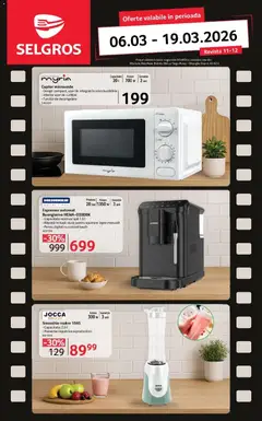 Ofertele Selgros valabile de la 06.03.2026
