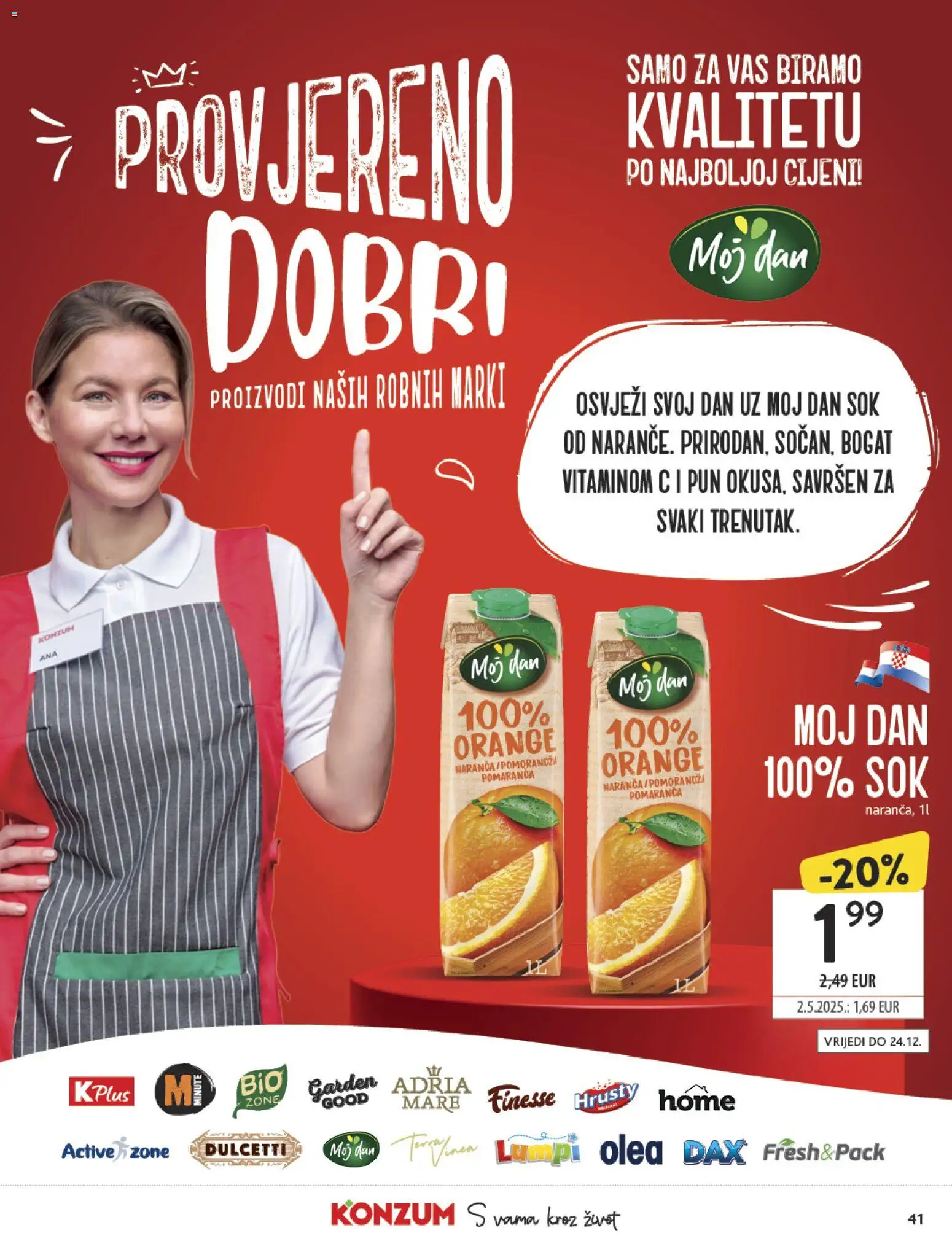 Konzum katalog | vrijedi od 10.12.2025 | Stranica: 41 | Proizvodi: Sok