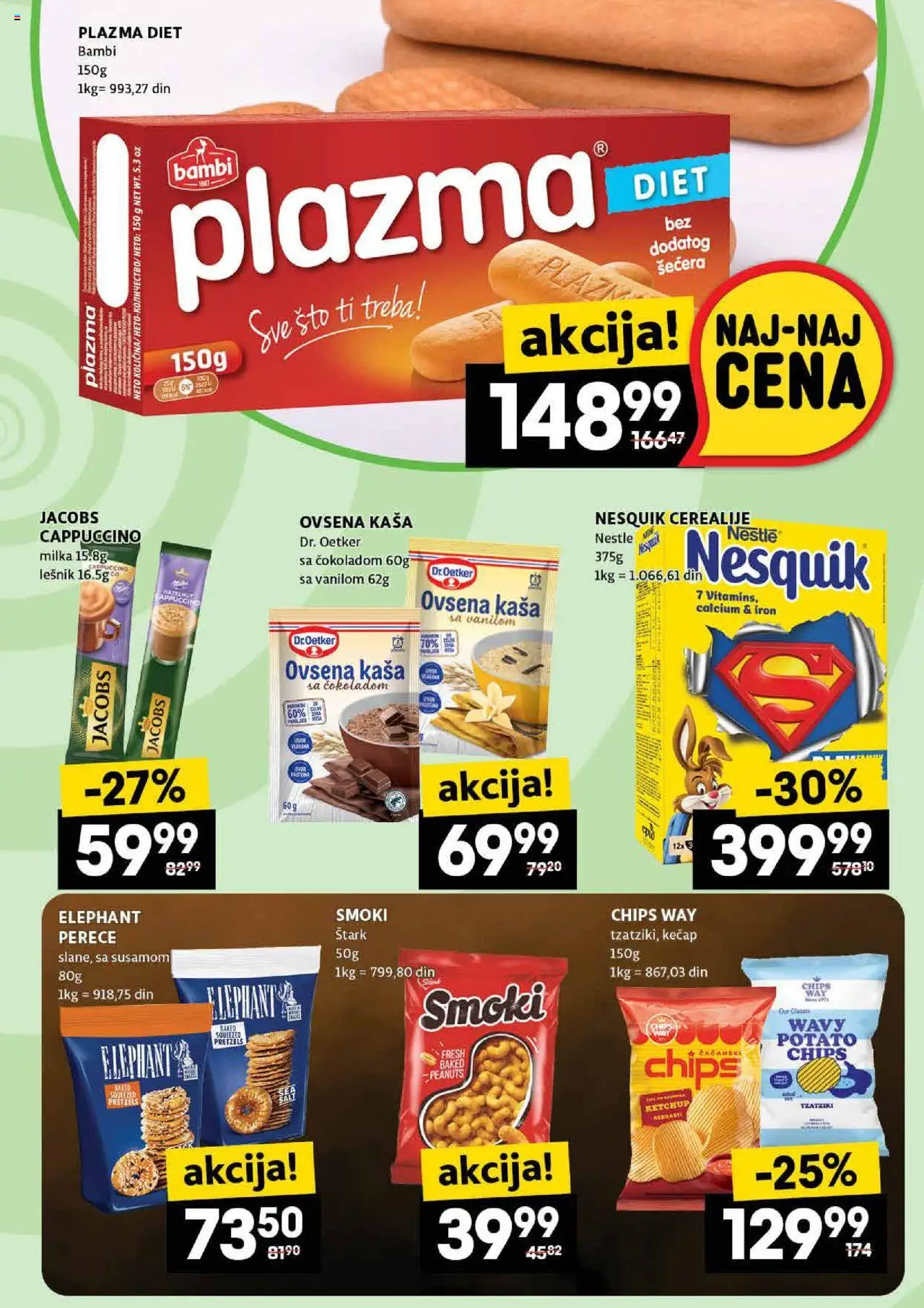 Idea katalog - važi od 16.10.2025 | Strana: 23 | Proizvode: Milka, Sto, Lešnik, Dr. Oetker