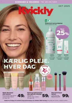 Kvickly - KÆRLIG PLEJE. HVER DAG gyldig fra 10.10.2025