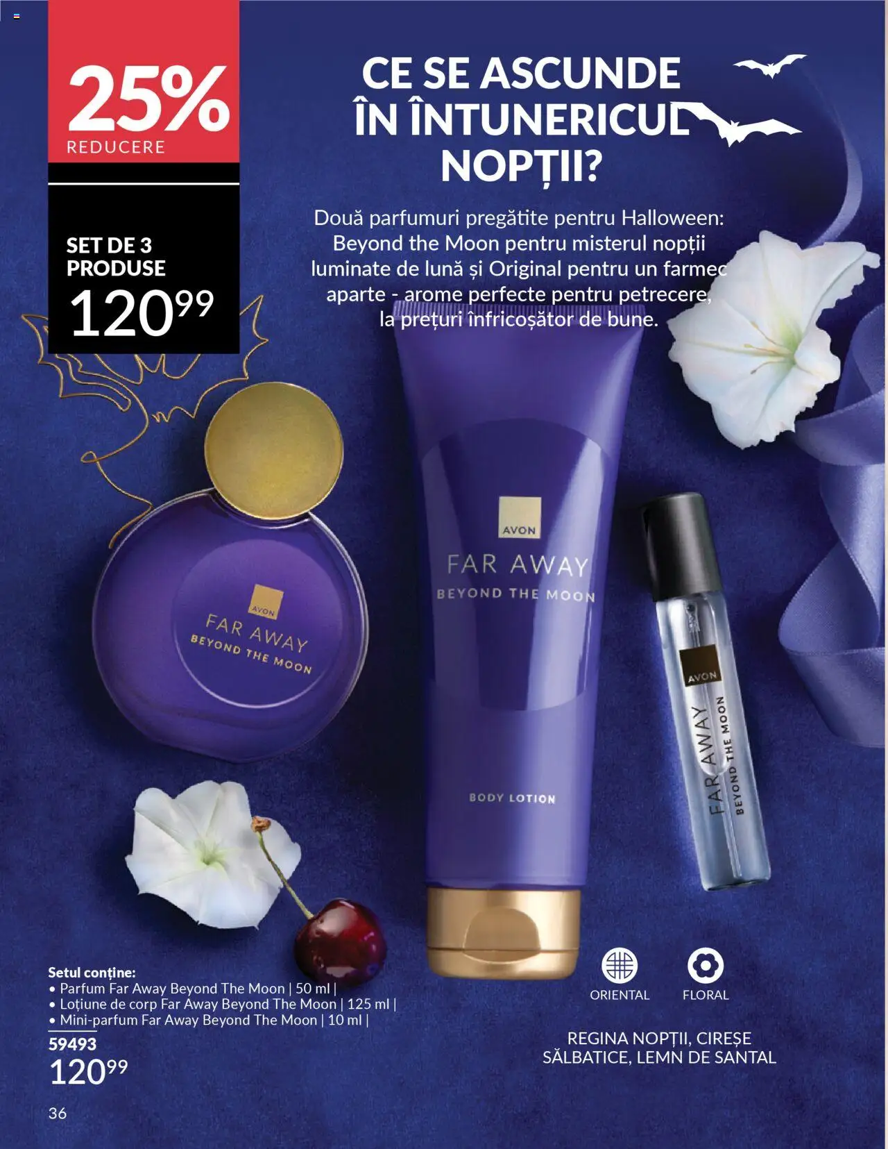 Noul catalog Avon – valabil de la 14.10.2025 | Pagină: 36 | Produse: Body, Parfum, Cireșe