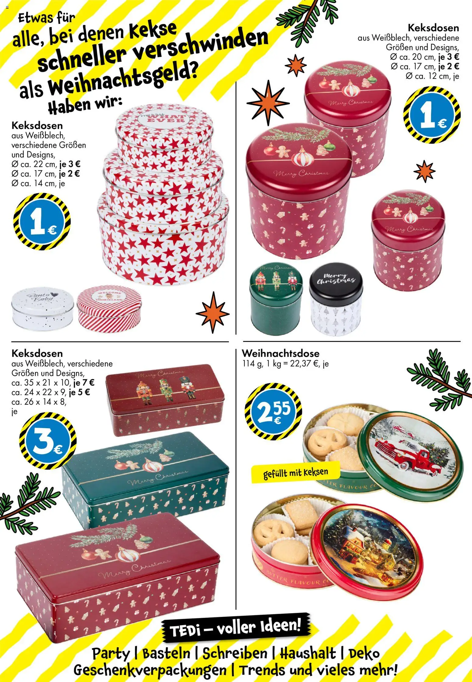 TEDi Flugblatt gültig ab 07.11.2025 | Seite: 27 | Produkte: Kekse