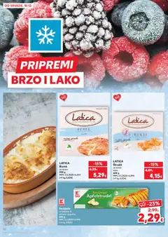 Kaufland - Karlovac - Pregled kataloga iz trgovine Kaufland, vrijedi od 10.12.2025 | Stranica: 12
