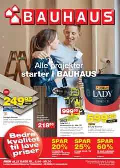 Bauhaus - Tilbudsavis gyldig fra 10.10.2025