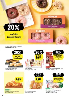 Dunkin' Donuts Rings Mix, 4 Stück, Mix of 4 Dunkin' Donuts Rings, 288 g ab 23.10.2025 gültig | Seite: 6 | Produkte: Donuts, Butter, Pizza