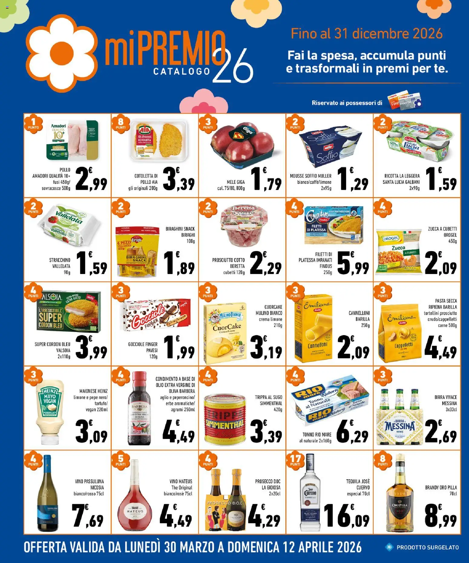 Volantino Conad del 30.03.2026 | Pagina: 6 | Prodotti: Crema, Olio, Vino, Brandy