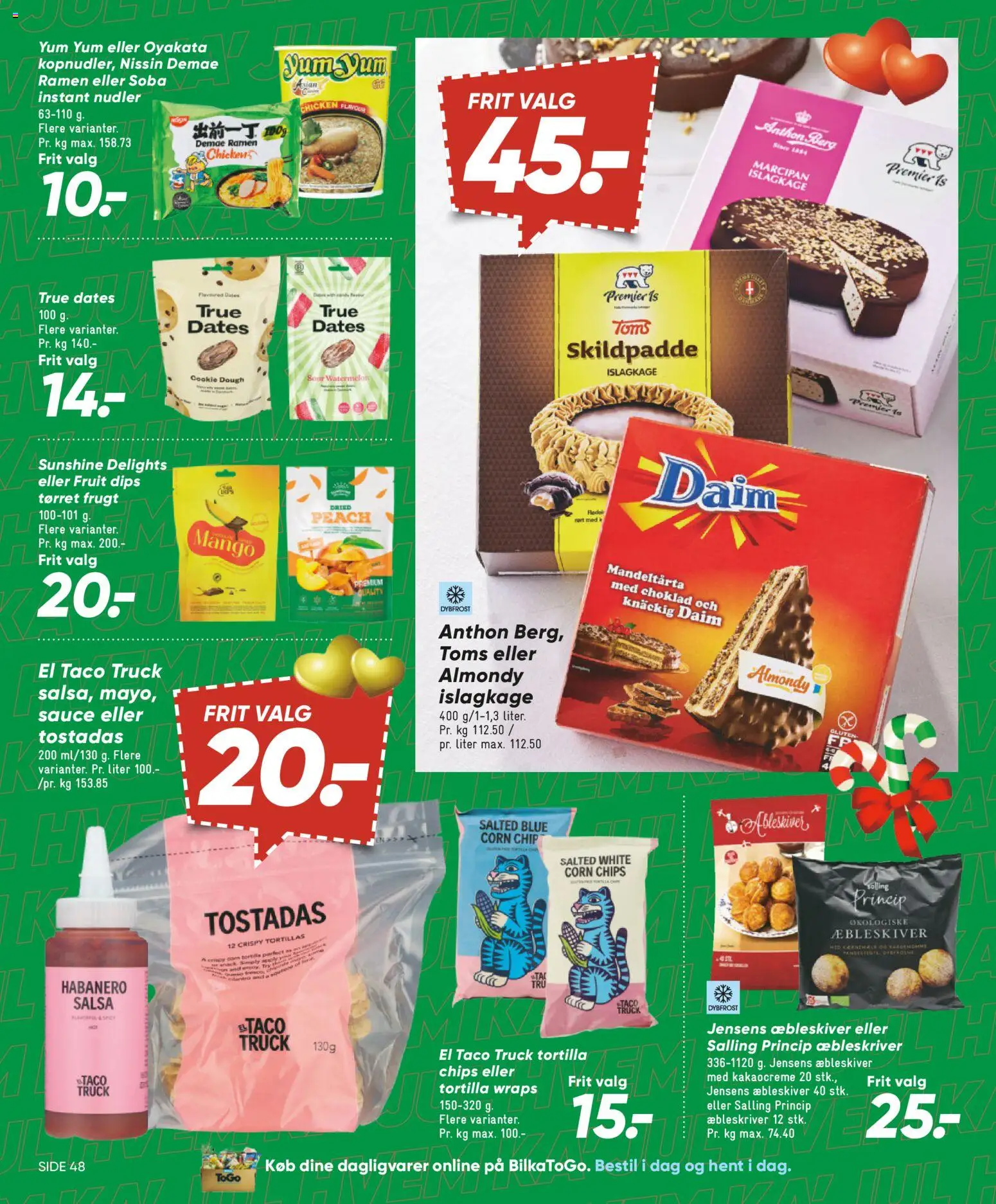 Bilka tilbudsavis – gyldig fra 28.11.2025 | Side: 57 | Produkter: Nudler, Chips, Salsa, Is
