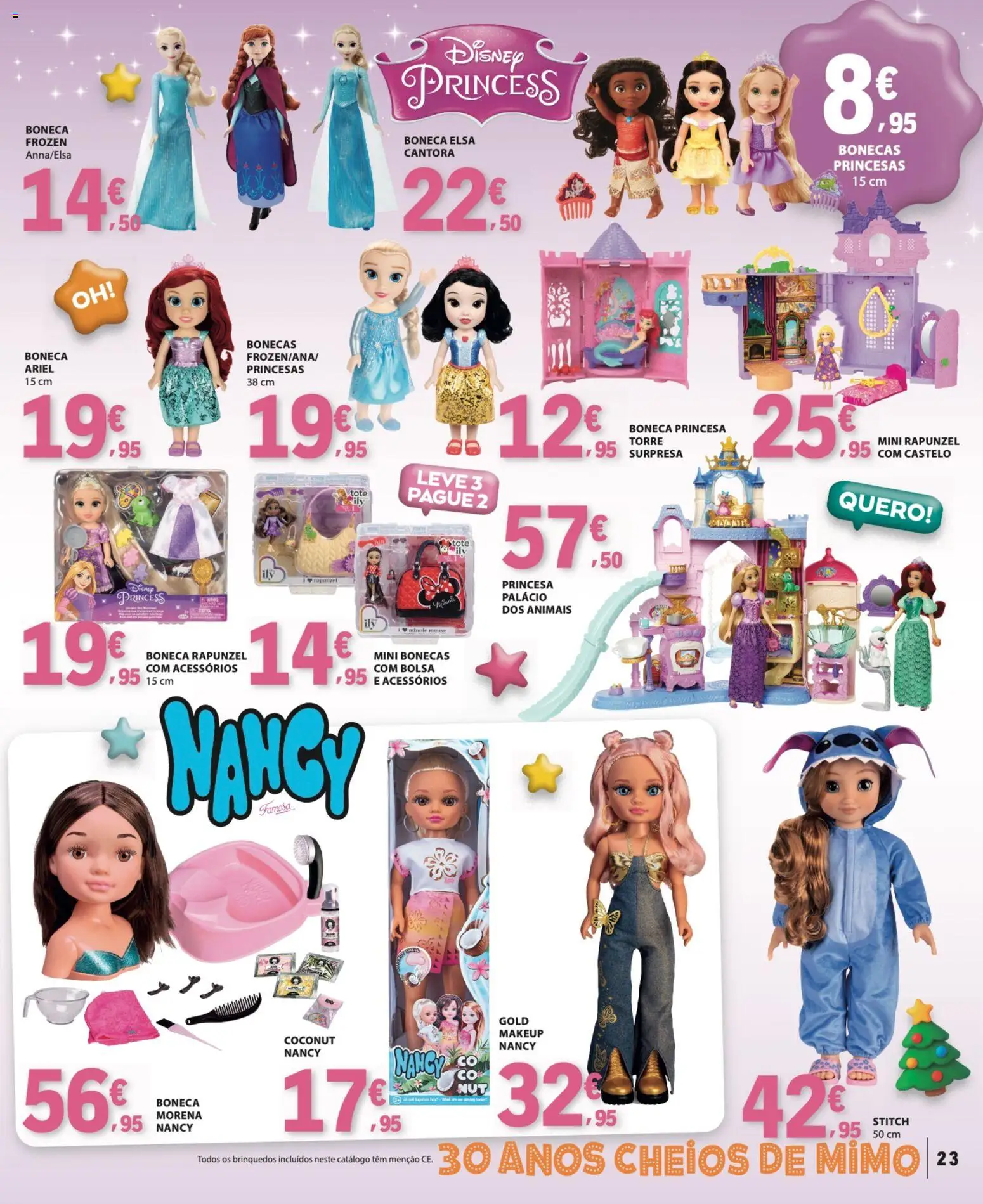 E.Leclerc Brinquedos de Natal │ válido de 11.11.2025 | Página: 23 | Produtos: Mouse, Bolsa