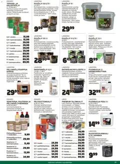 Tokmanni-mainoslehti voimassa 02.04.2026 alkaen | Sivu: 77 | Tuotteet: Maali, Pesuaine, Voi