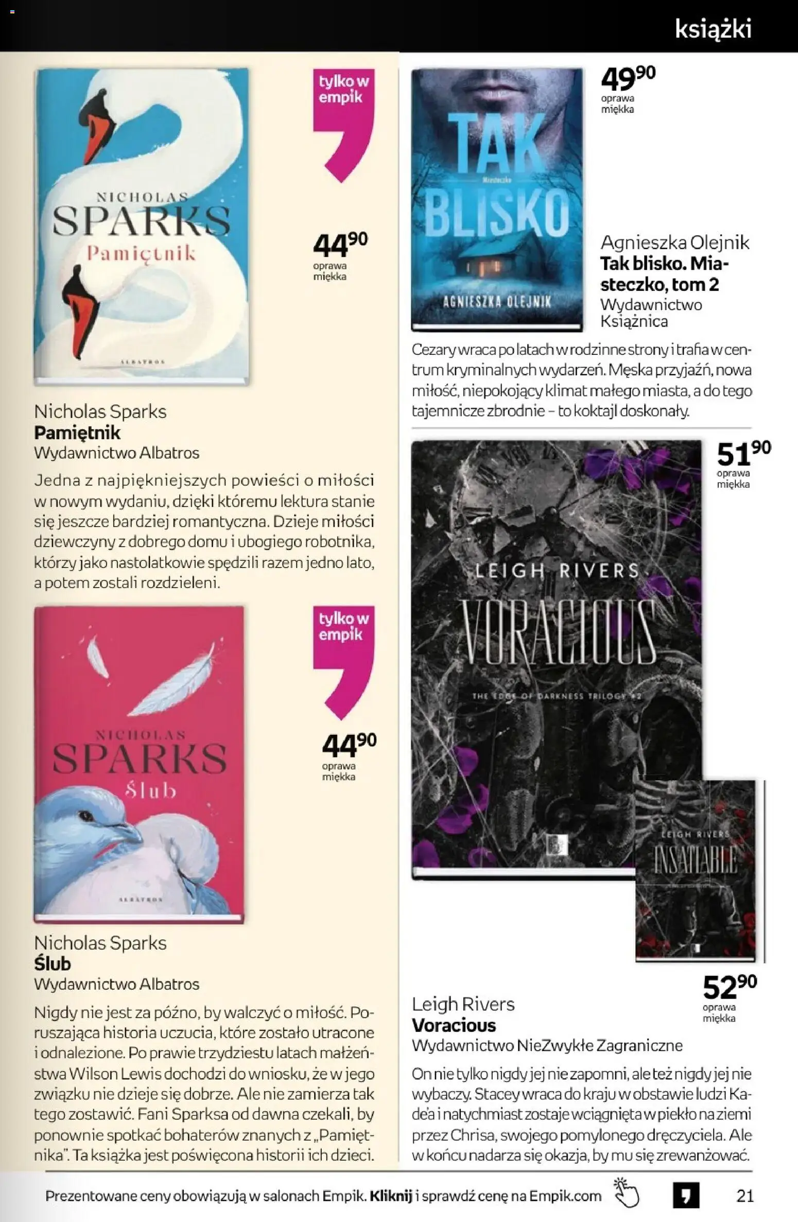 Empik promocje od 11.02.2026 | Strona: 21 | Produkty: Książki