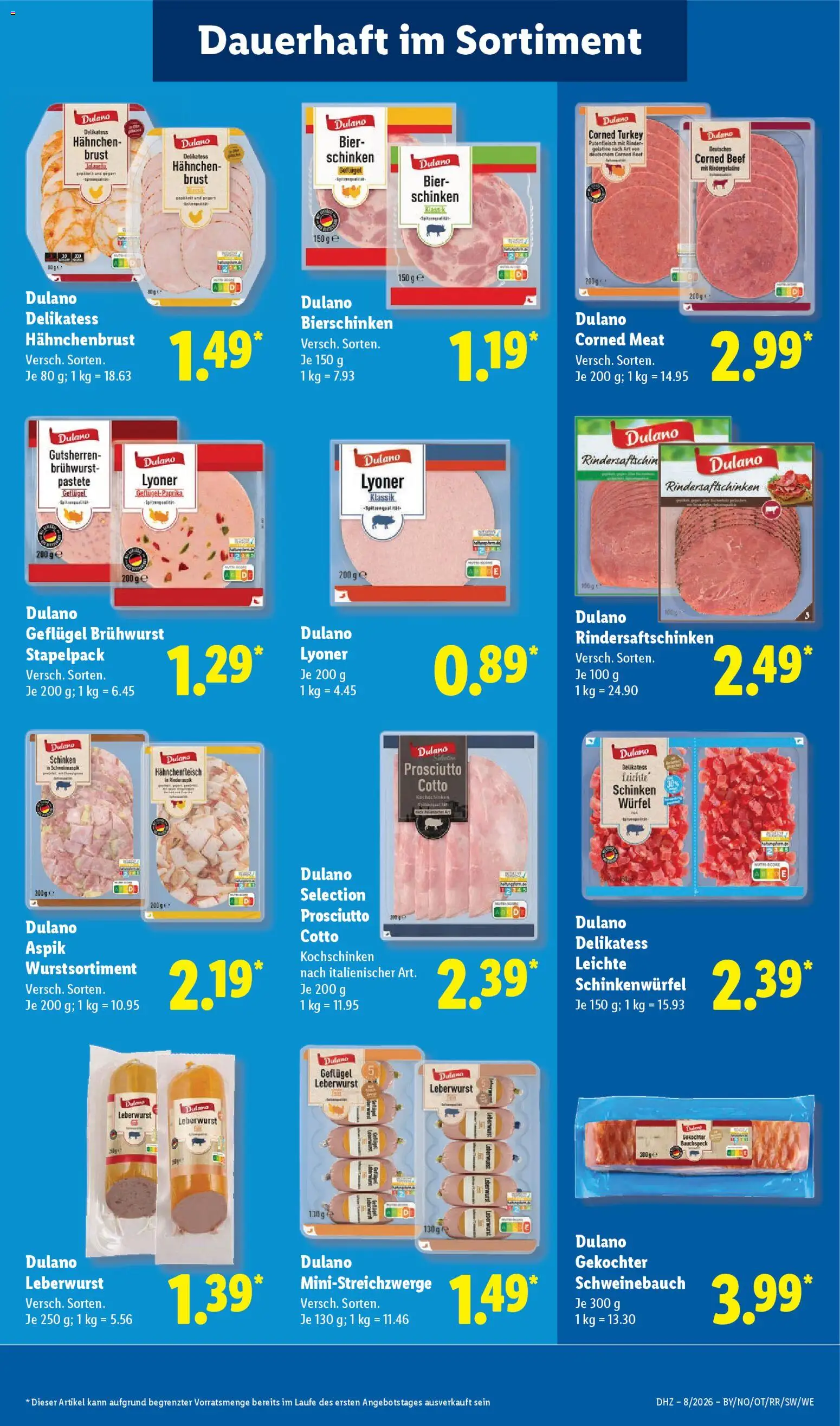 Lidl Prospekt Brakel – gültig ab 16.02.2026 | Seite: 21 | Produkte: Bier, Schweinebauch, Schinken, Hahnchenbrust