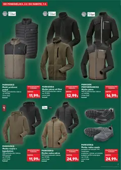 PARKSIDE® Muški prošiveni prsluk, 100% poliesterska vlakna, vel. M-XXL, razne boje, komad - Pregled kataloga iz trgovine Kaufland, vrijedi od 04.02.2026 | Stranica: 7