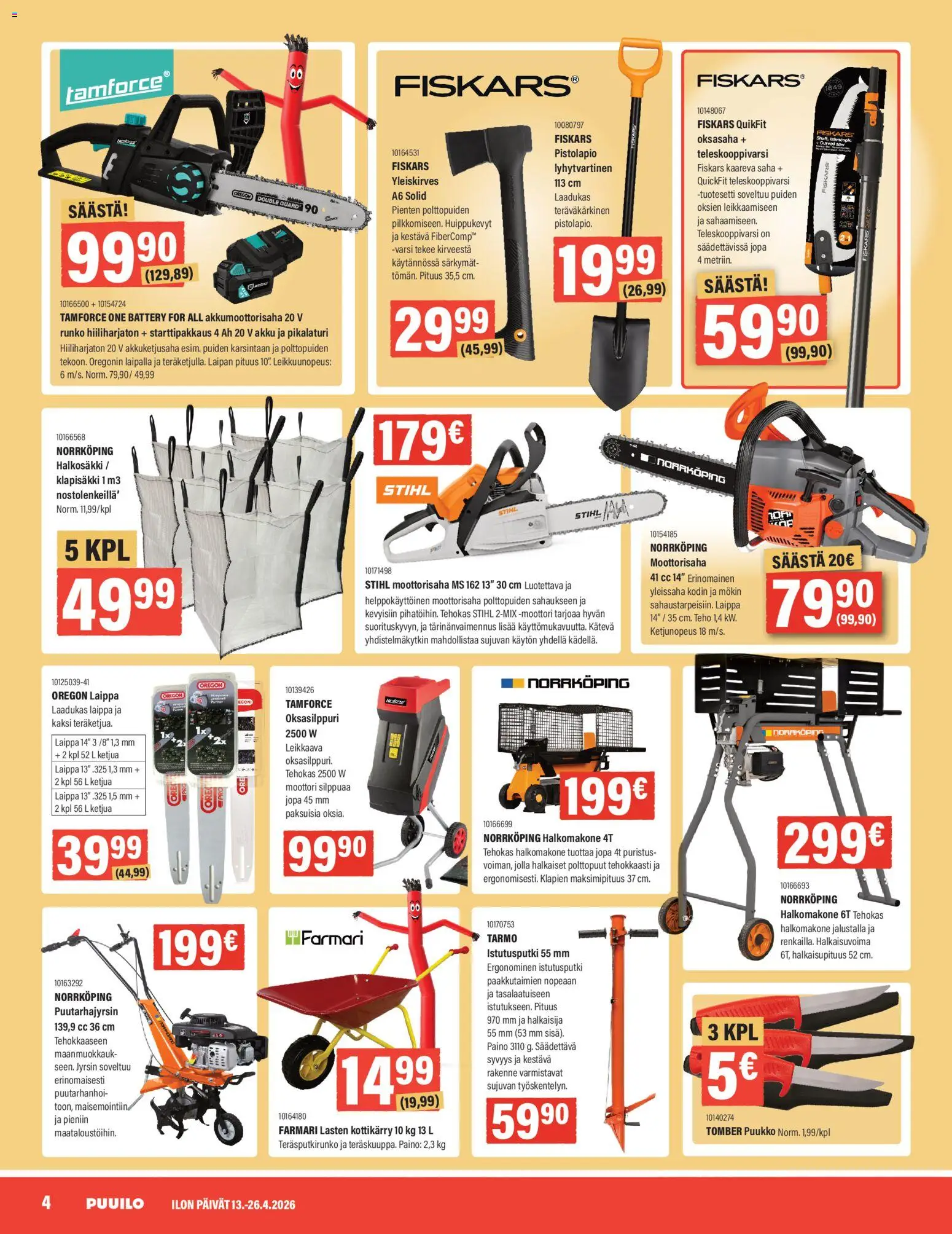 Puuilo tarjoukset – voimassa 13.04.2026 alkaen | Sivu: 4