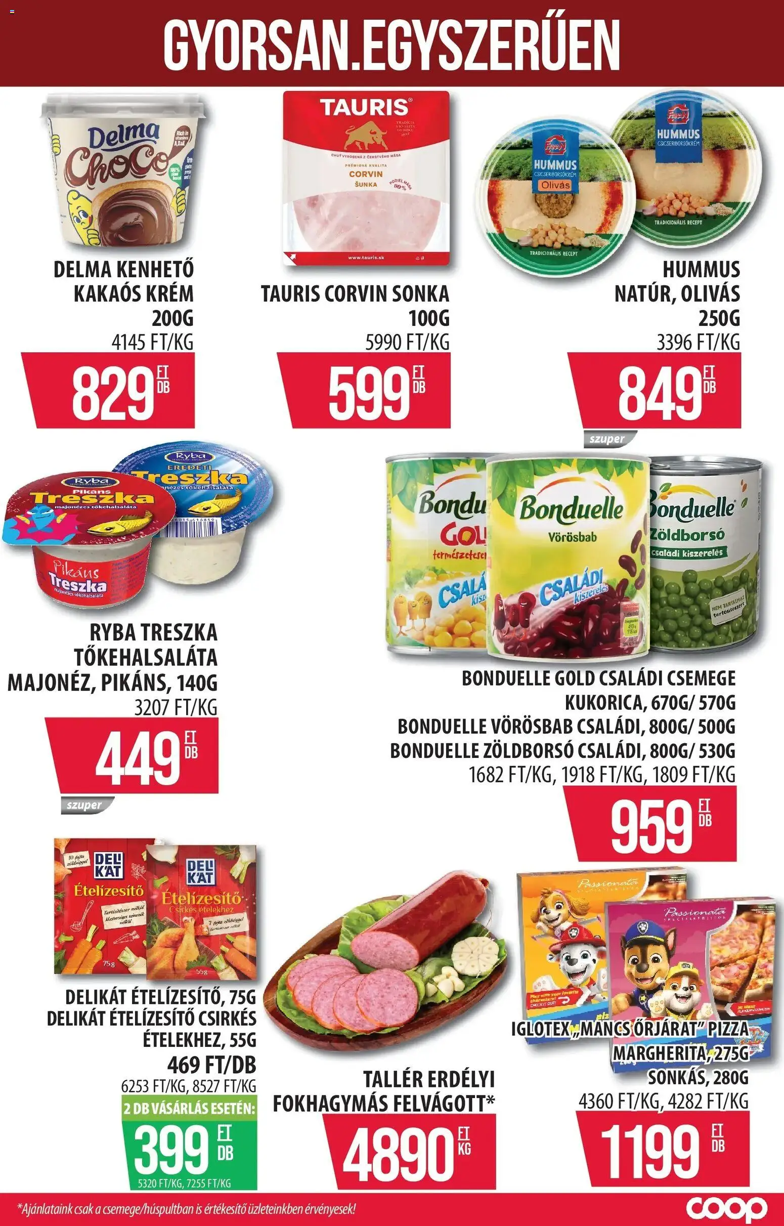 COOP Szolnok akciós ujság - amely érvényes a következő dátumtól: 12.02.2026 | Oldal: 6