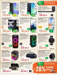 Black Friday Pevex - Pregled kataloga iz trgovine Pevex, vrijedi od 25.09.2025 | Stranica: 13 | Proizvodi: Smartwatch, Baterija, Slušalice, Mikrofon