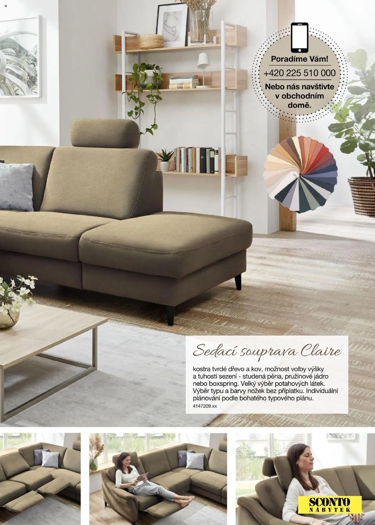 Sconto nábytek katalog - Sedací soupravy od 01.01.2026 | Strana: 7 | Produkty: Sedací souprava, Nábytek, Barvy