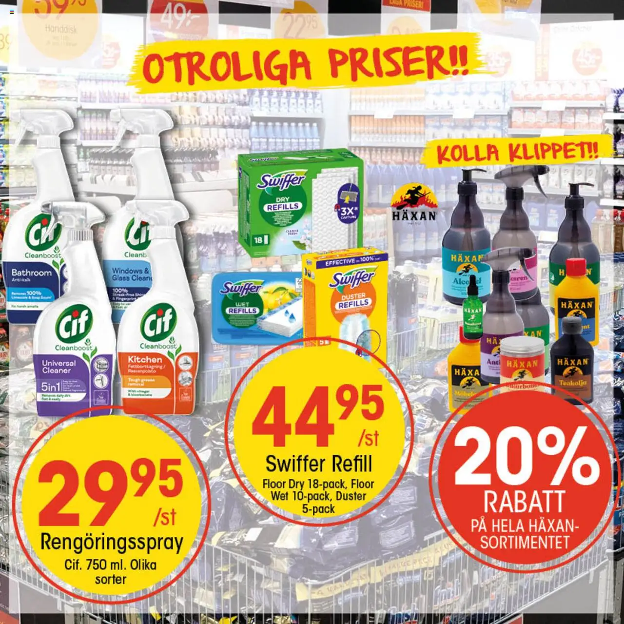 EKO reklamblad aktuell från 11.08.2025 | Sida: 2 | Produkter: Rengöringsspray, Glass