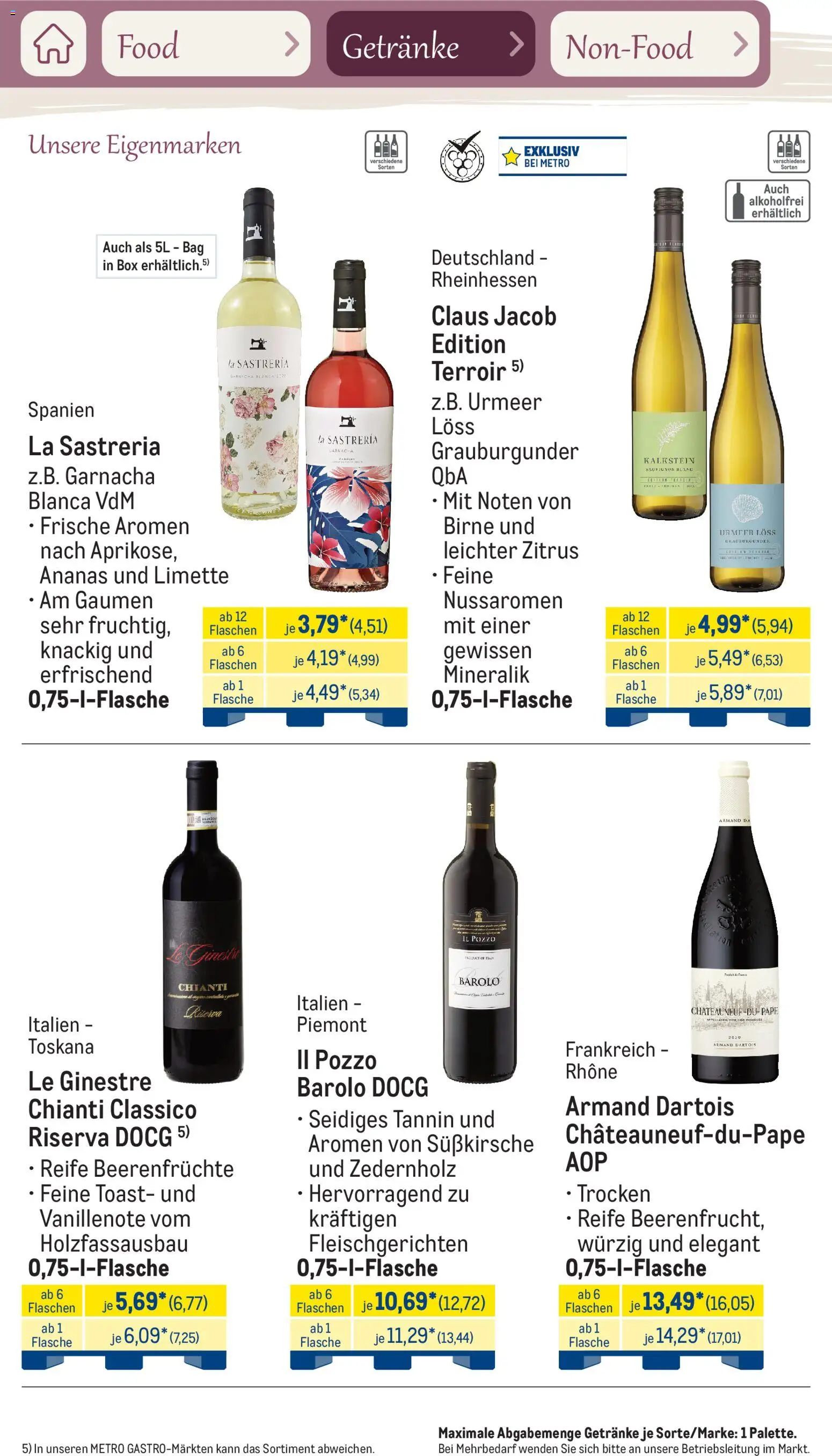 Metro Saisonkatalog Frühlingsgenuss – gültig ab 01.03.2026 | Seite: 69 | Produkte: Toast, Box, Ananas, Limette