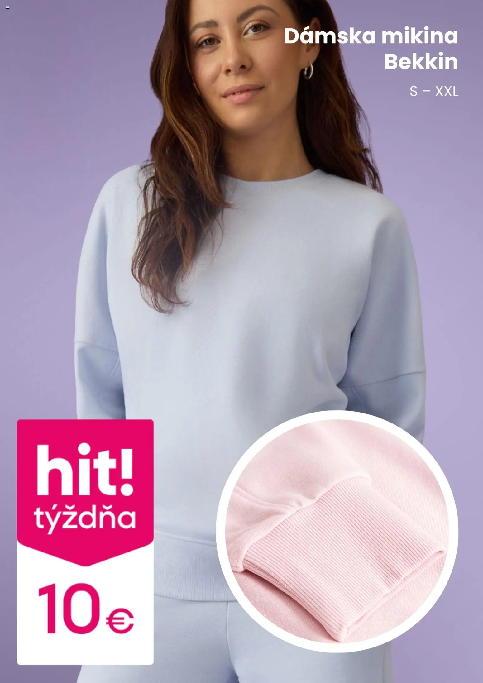 Nové Pepco akcie – leták je platný od 08.01.2026 | Strana: 12 | Produkty: Mikina