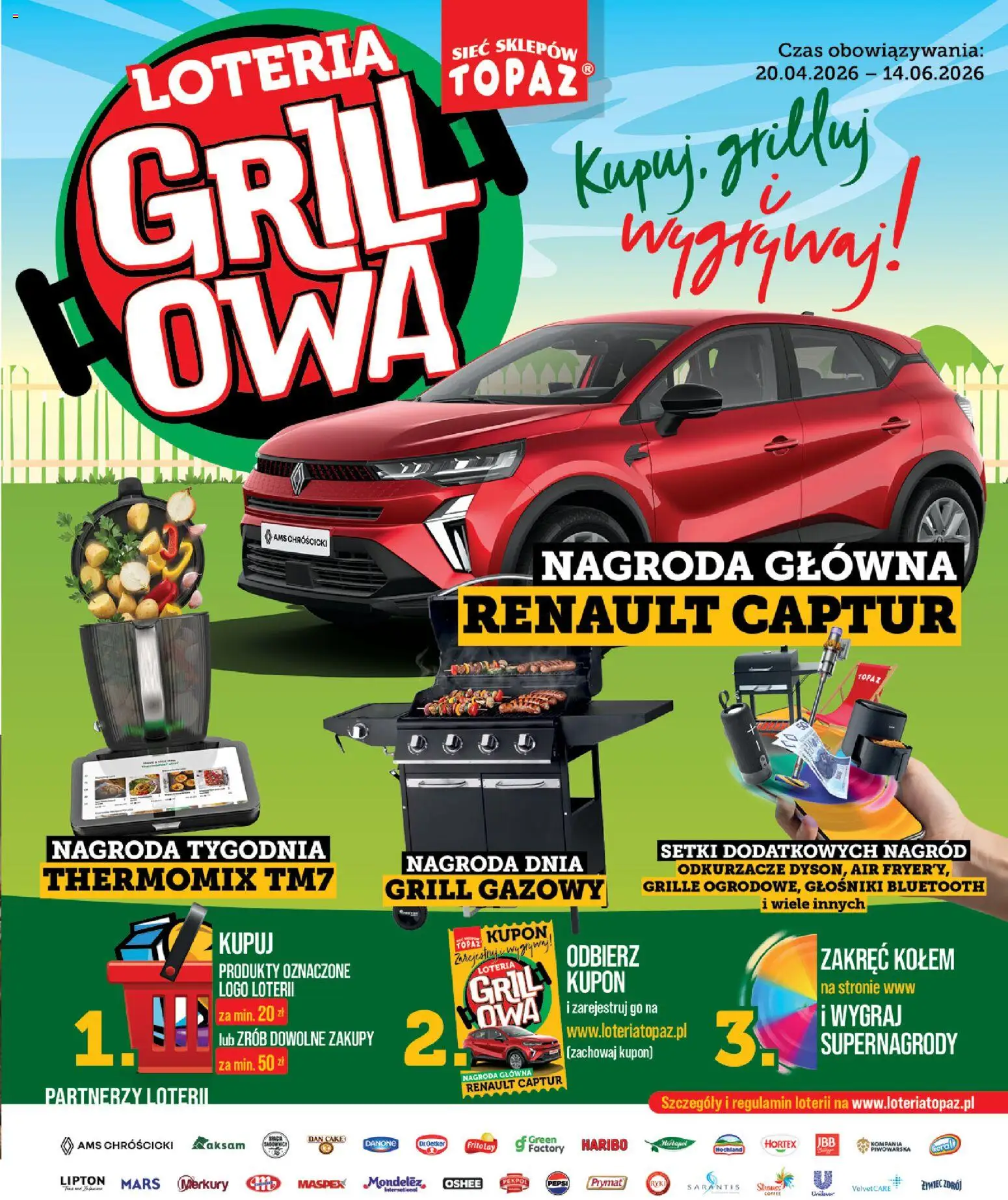 Topaz gazetka - Express od 30.04.2026 | Strona: 3 | Produkty: Grill, Pepsi, Grill gazowy