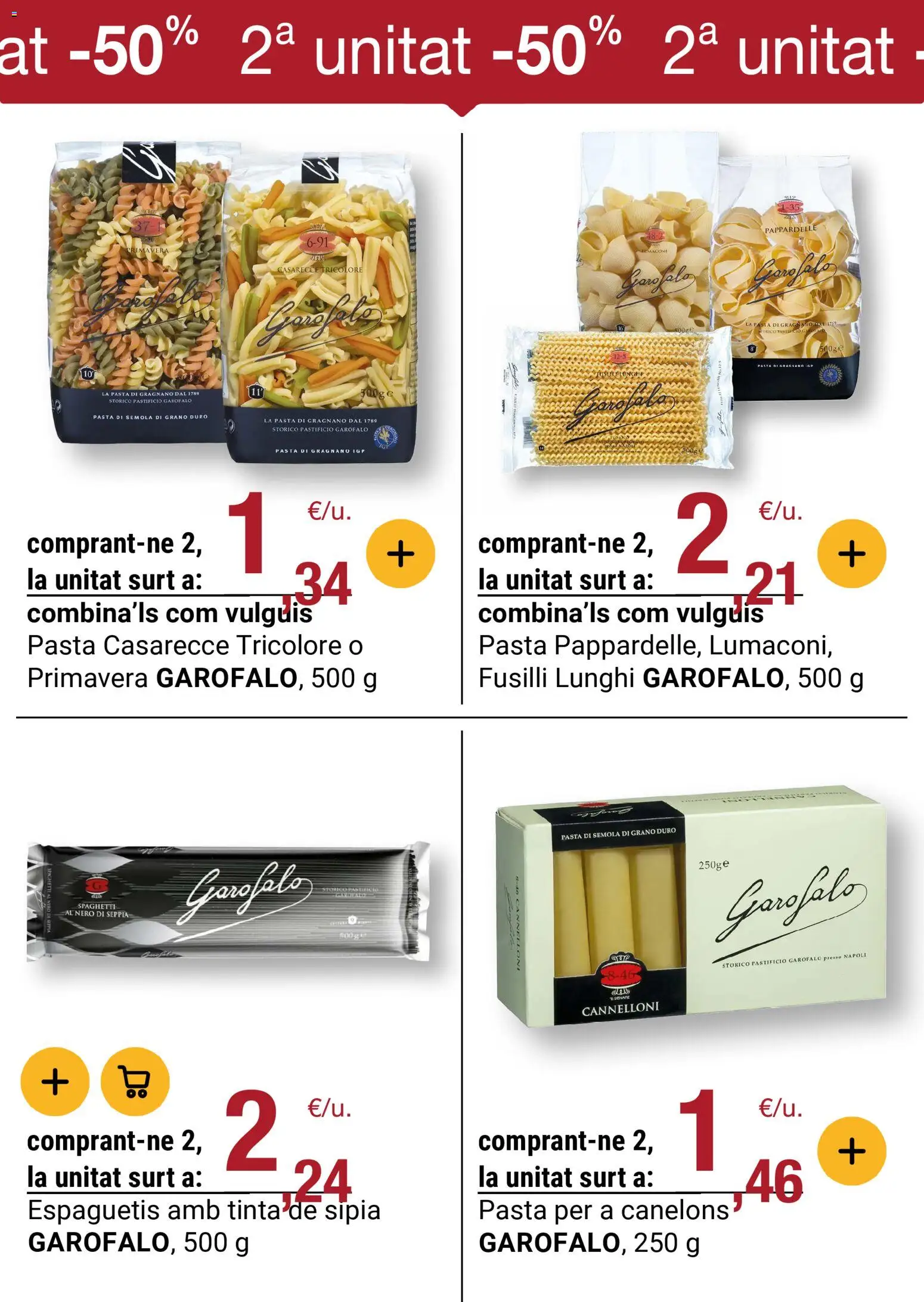 Bonpreu folleto │ válido desde el 04.11.2025 | Página: 11 | Productos: Pasta, Té, Δαχτυλίδι φωτός