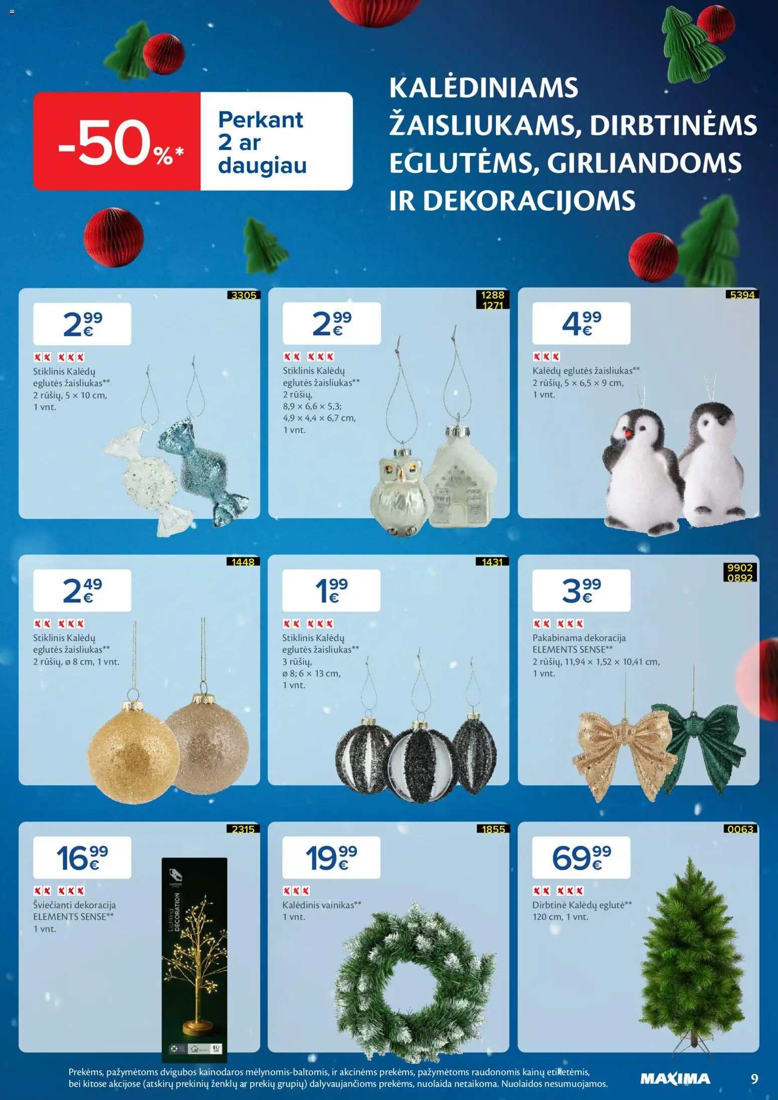 MAXIMA akcijos nuo 25.11.2025 | Puslapis: 9