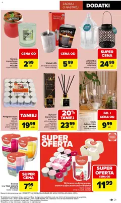 Carrefour Gazetka - Łap okazje od 11.09.2025 | Strona: 21 | Produkty: Mango, Świece