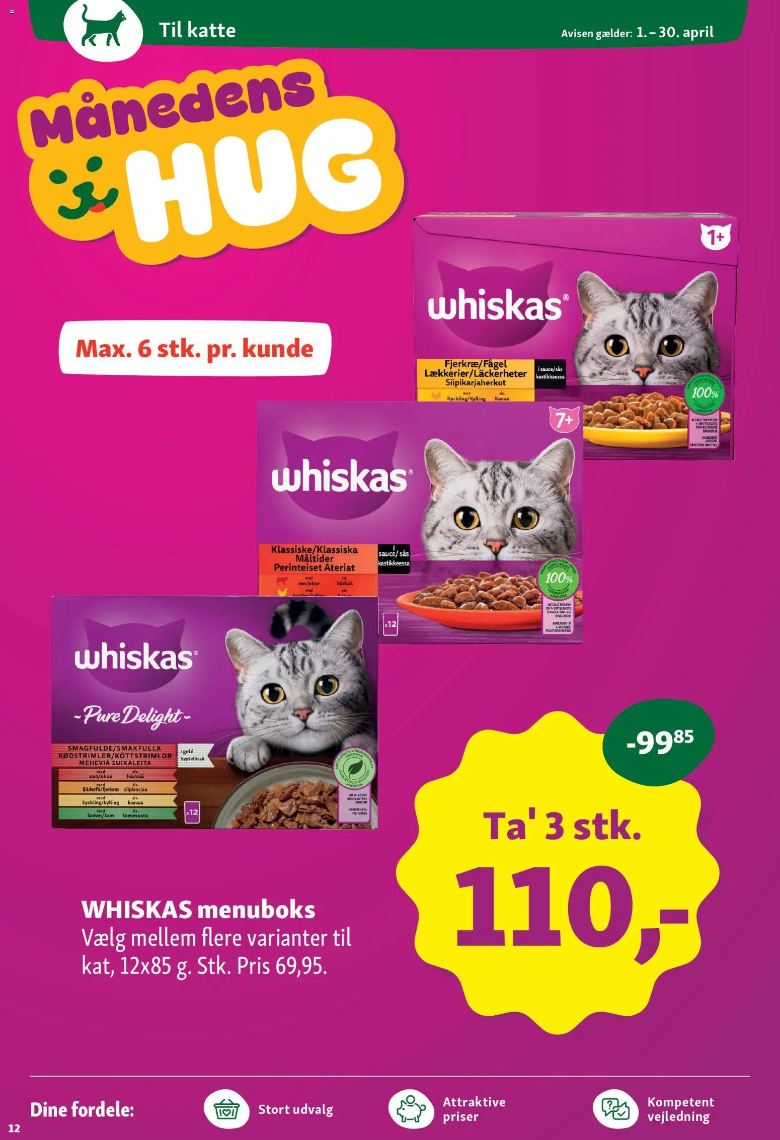 🛍️ Maxi Zoo - Månedsavis April fra 01/04/2026 » Se eksklusive tilbud og spar penge i dag! 💰 | Danmark