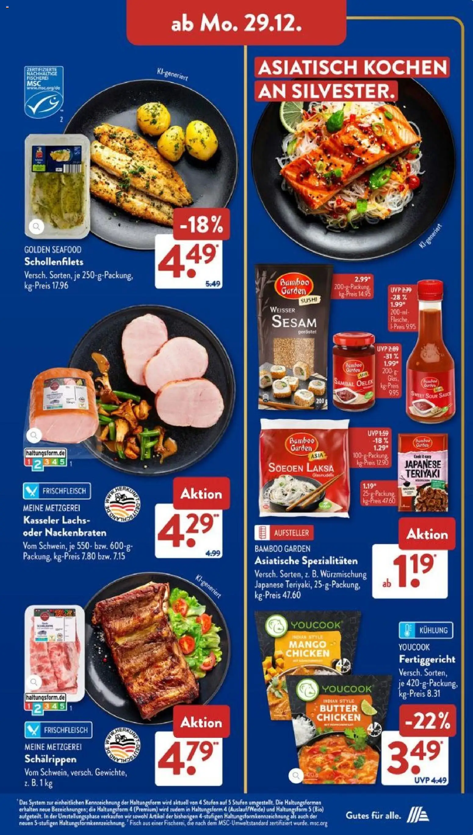 Aldi Süd Prospekt 	 – gültig ab 29.12.2025 | Seite: 11 | Produkte: Youcook, Butter, Lachs, Mango