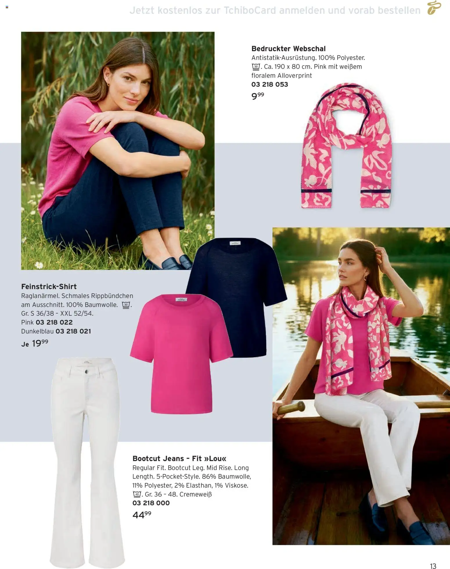 Tchibo Katalog Frühling – gültig ab 24.03.2026 | Seite: 13 | Produkte: Jeans