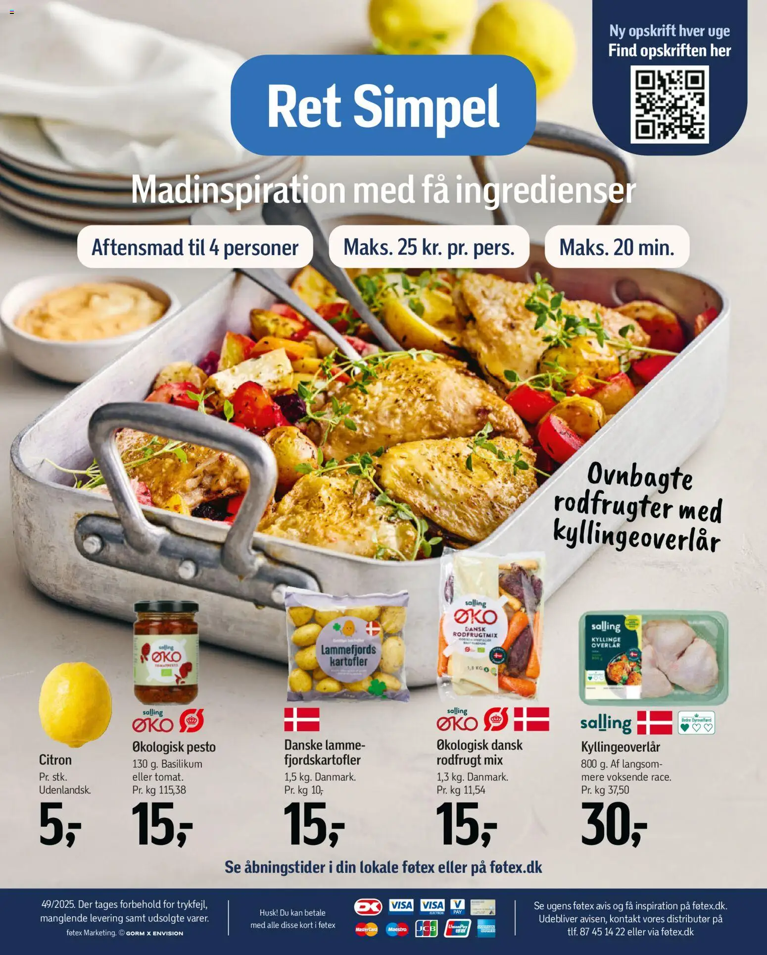 Føtex tilbudsavis – gyldig fra 28.11.2025 | Side: 51 | Produkter: Kartofler, Pesto, Basilikum