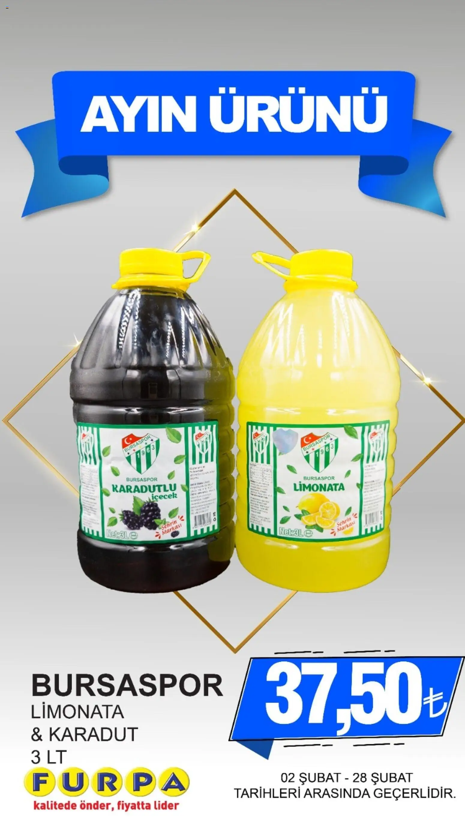 Furpa Katalog Ayın Ürünleri - 02.02.2026 tarihinden itibaren geçerlidir | Sayfa: 26 | Ürünler: Limonata