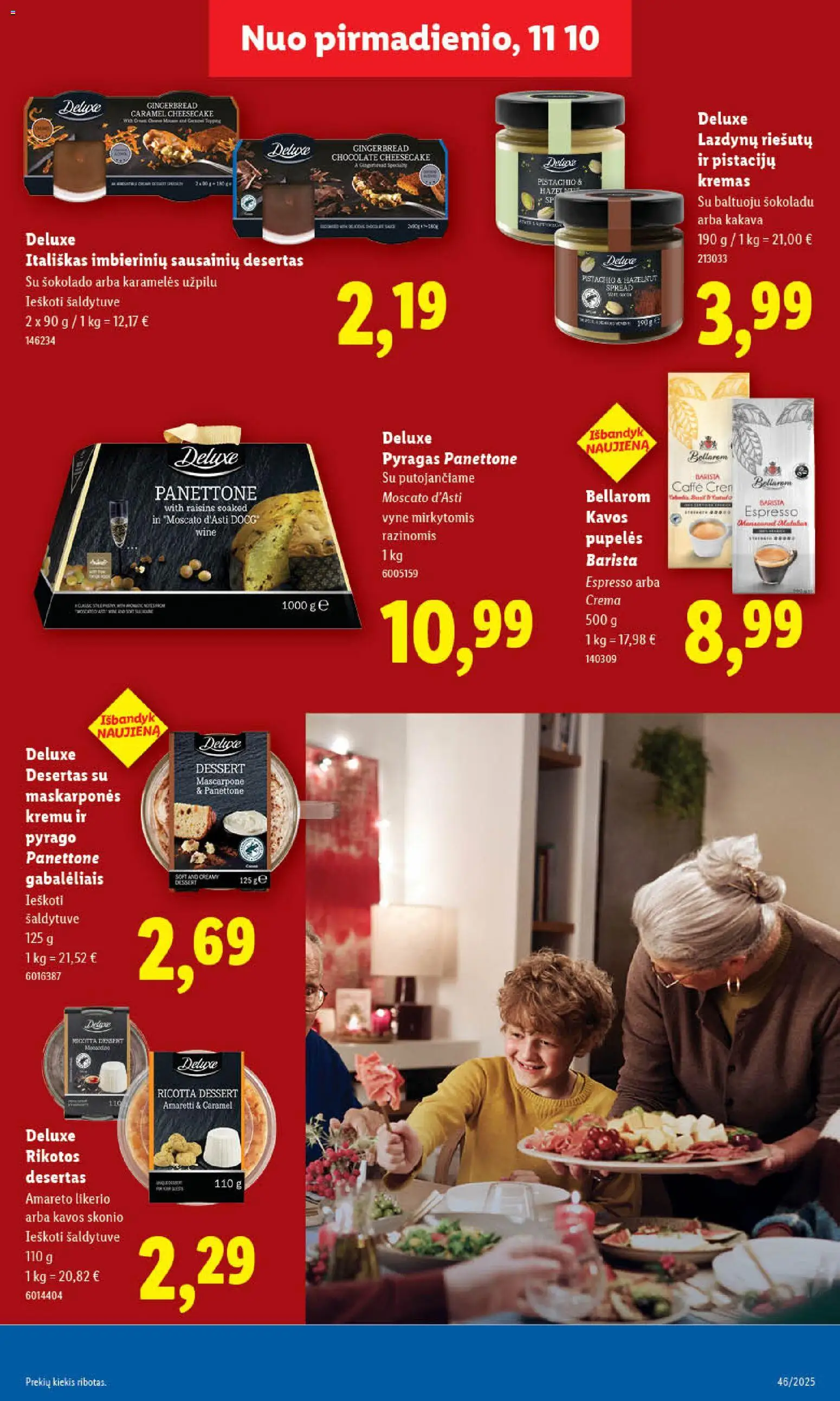 LIDL akcijos nuo 13.11.2025 | Puslapis: 19 | Prekių: Pupelės, Pyragas, Kremas