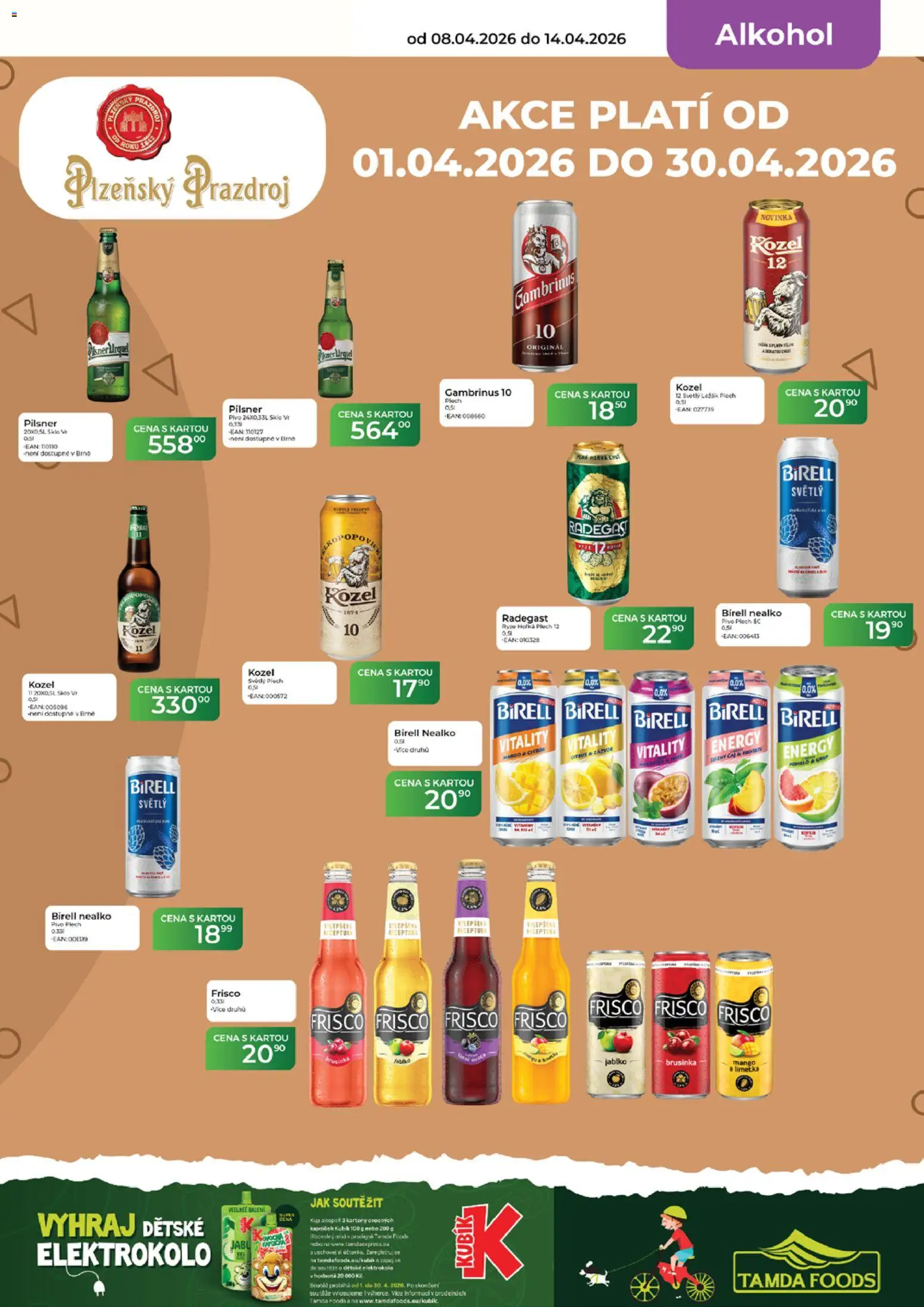 Tamda Foods leták od 08.04.2026 | Strana: 19 | Produkty: Birell, Rýže, Prazdroj, Kozel