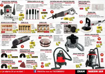 Inter Diskont katalog │ velja od 19.08.2025 | Stran: 3 | Izdelki: Sesalec, Kos, Svedri, Brusilnik