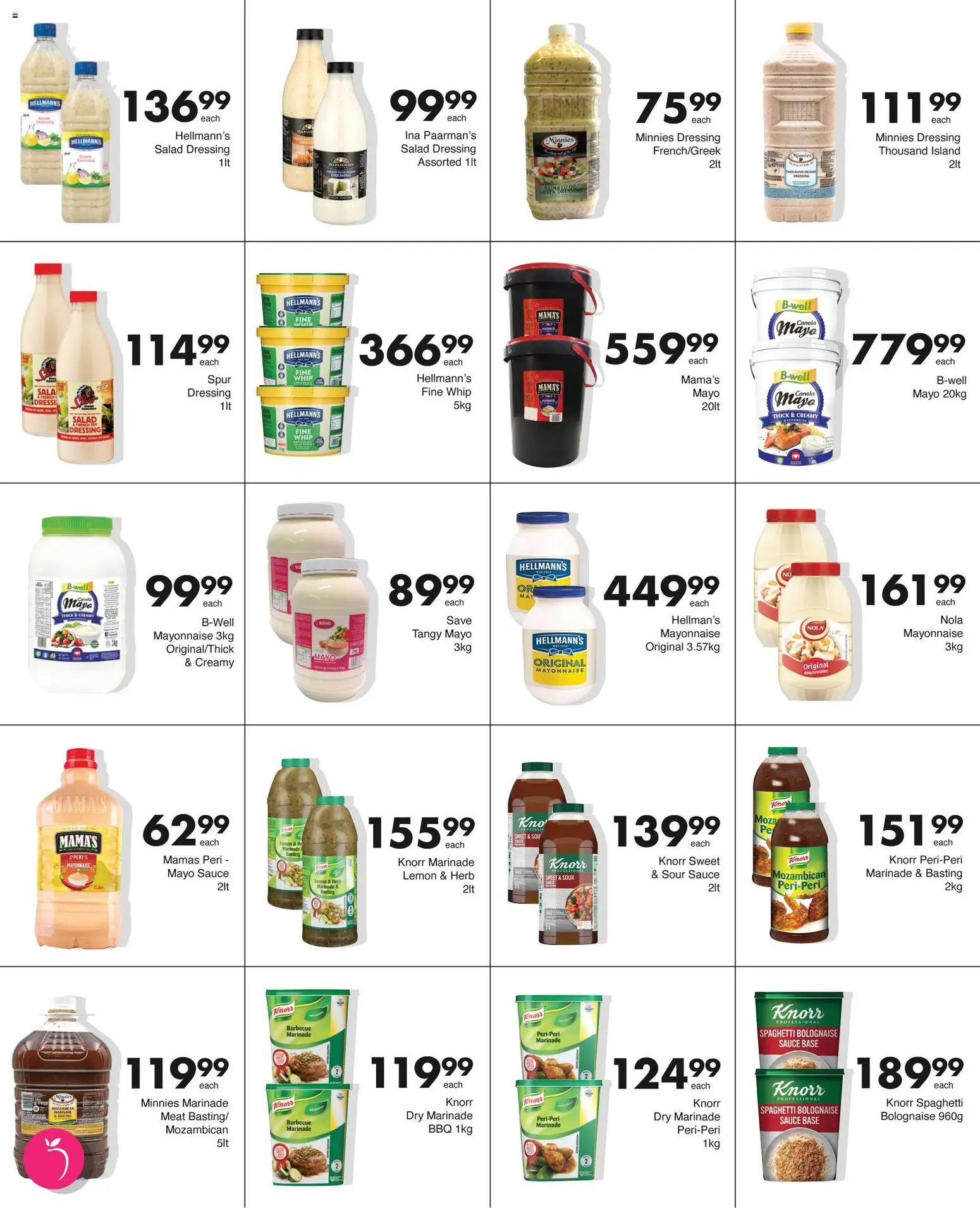 New Save catalogue – valid from 17.11.2025 | Page: 10 | Products: Salad dressing, Mayonnaise, Sauce, Lemon