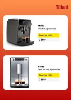 Forhåndsvisning av Skousen kundeavis gyldig fra 11.02.2026 | Side: 2 | Produkter: Espressomaskin