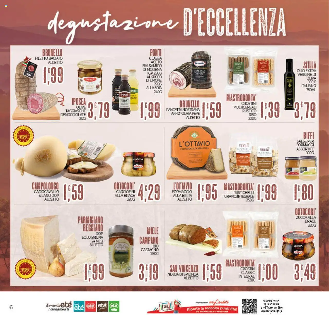 Volantino Eté del 19.09.2025 | Pagina: 6 | Prodotti: Pepe, Aceto, Miele, Glassa