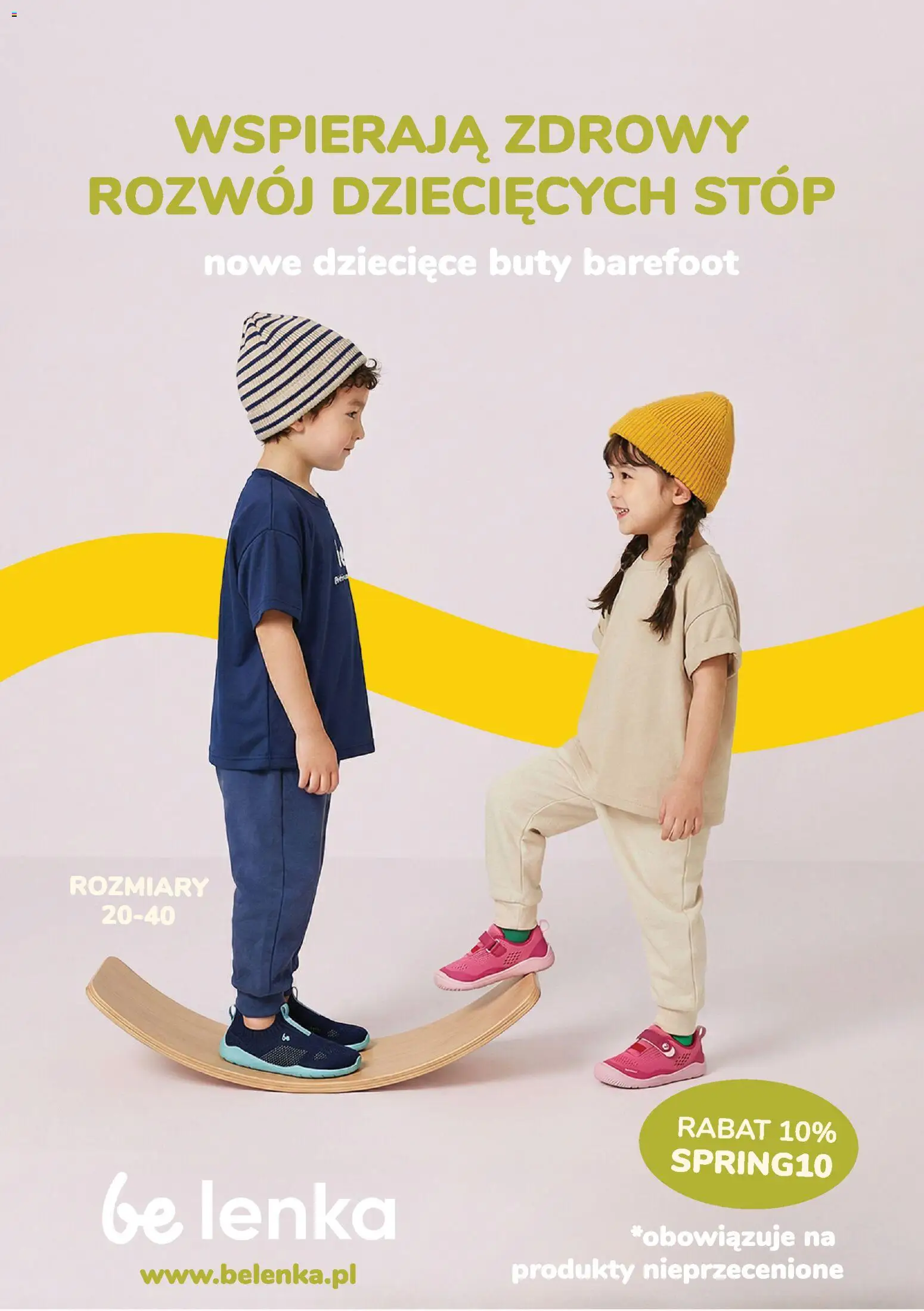 Be Lenka -Wspierają zdrowy rozwój dziecięcych stóp od 25.04.2026 | Strona: 1 | Produkty: Buty